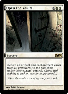 Open the Vaults (Magic 2010 Core Set) Light Play