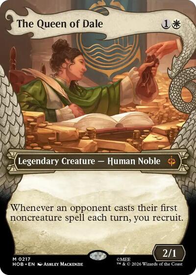 The Queen of Dale (Showcase) (The Hobbit) Light Play Foil