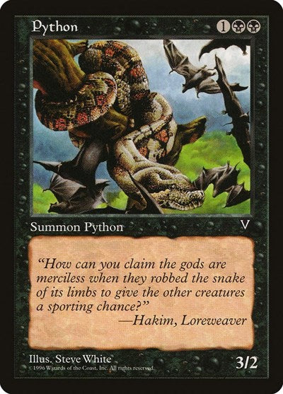 Python (Visions) Light Play