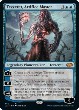Tezzeret, Artifice Master (Jumpstart 2022) Light Play