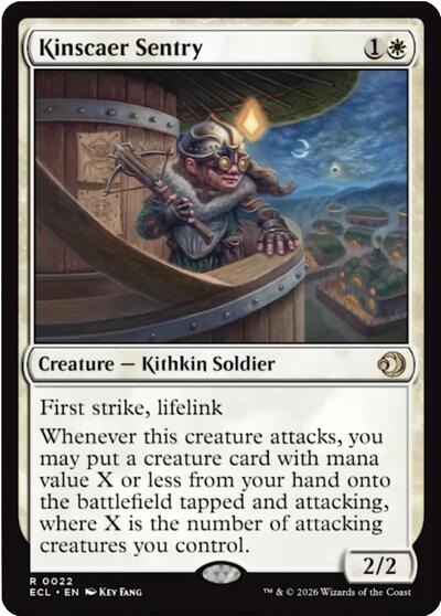 Kinscaer Sentry (Lorwyn Eclipsed) Light Play