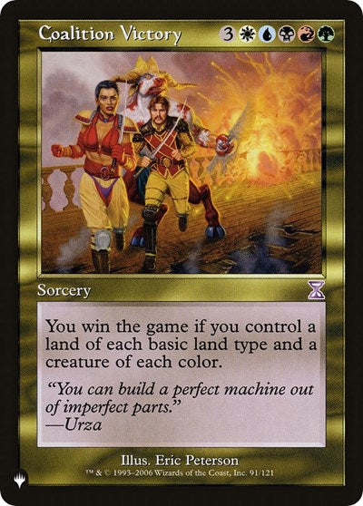 Coalition Victory (The List) Near Mint