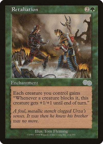 Retaliation (Urza's Saga) Medium Play
