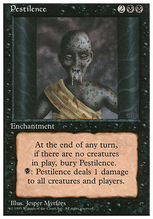 Pestilence (4th Edition) Light Play