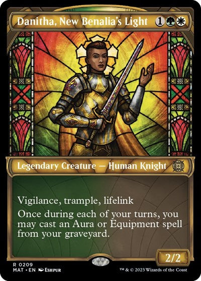 Danitha, New Benalia's Light (Halo Foil) (March of the Machine: The Aftermath) Light Play Foil