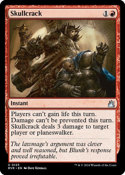 Skullcrack (Ravnica Remastered) Light Play