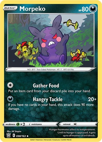 Morpeko (SWSH05: Battle Styles) Light Play