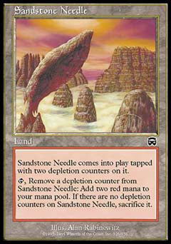 Sandstone Needle (Mercadian Masques) Medium Play