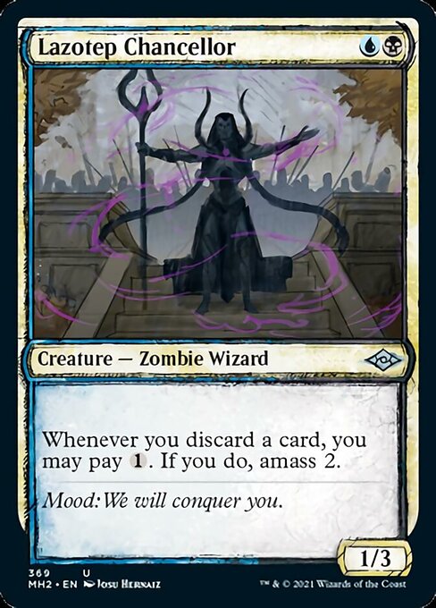 Lazotep Chancellor (Showcase) (Modern Horizons 2) Light Play