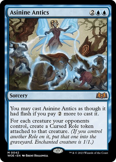 Asinine Antics (Wilds of Eldraine) Medium Play