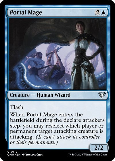 Portal Mage (Commander Masters) Light Play