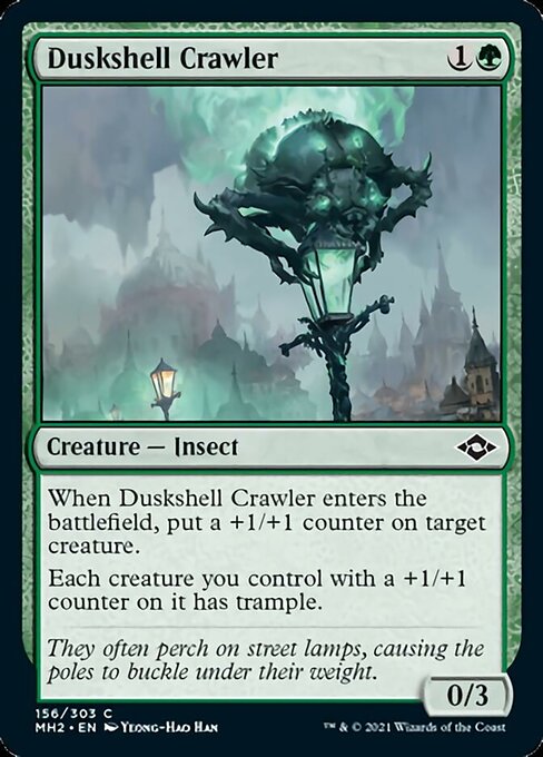 Duskshell Crawler (Modern Horizons 2) Light Play