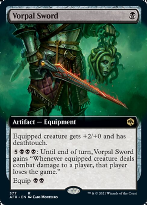 Vorpal Sword (Extended Art) (Adventures in the Forgotten Realms) Light Play