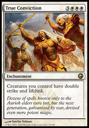 True Conviction (Scars of Mirrodin) Light Play