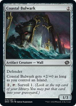 Coastal Bulwark (The Brothers' War) Light Play