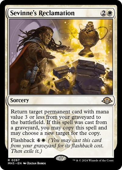 Sevinne's Reclamation (Modern Horizons 3) Near Mint Foil