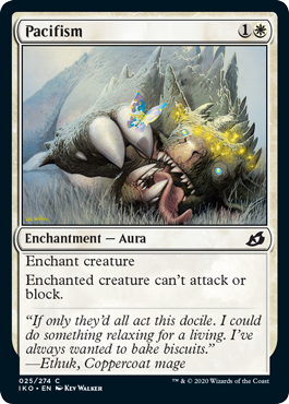 Pacifism (Ikoria: Lair of Behemoths) Light Play Foil