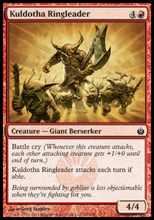 Kuldotha Ringleader (Mirrodin Besieged) Light Play