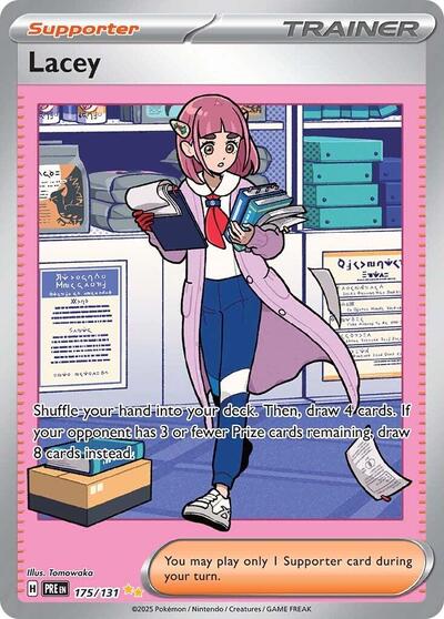 Lacey - 175 (SV: Prismatic Evolutions) Light Play Holofoil