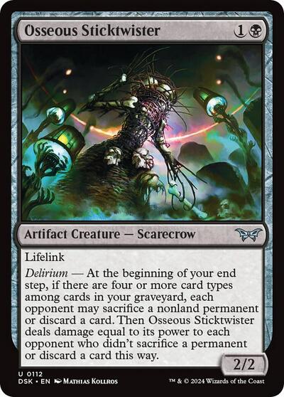 Osseous Sticktwister (Duskmourn: House of Horror) Light Play