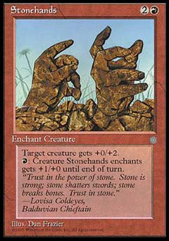 Stonehands (Ice Age) Light Play