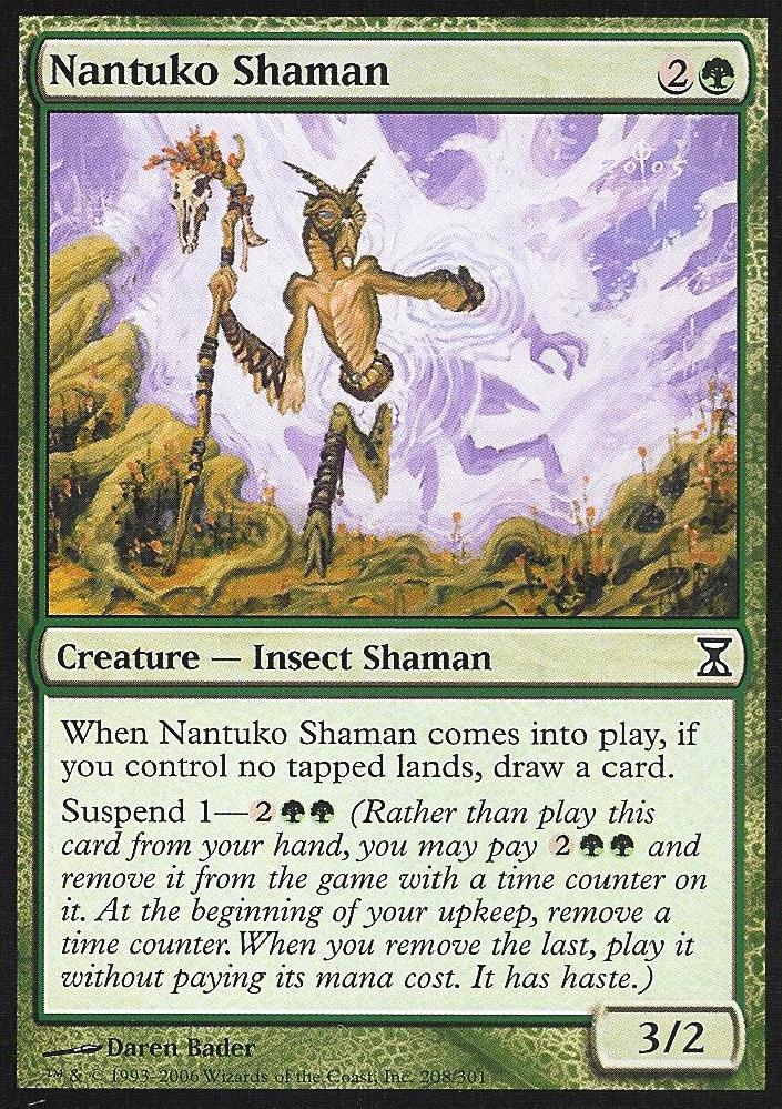 Nantuko Shaman (Time Spiral) Medium Play
