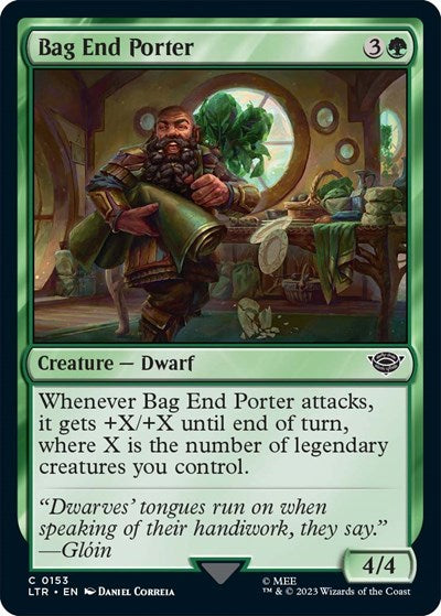 Bag End Porter (Universes Beyond: The Lord of the Rings: Tales of Middle-earth) Light Play