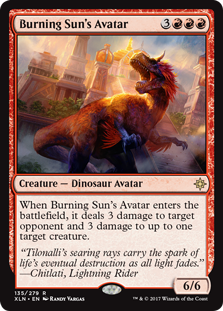 Burning Sun's Avatar (Ixalan) Medium Play