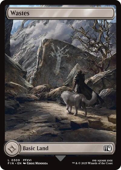 Wastes (Universes Beyond: FINAL FANTASY) Light Play Foil