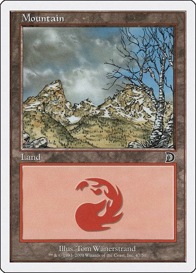 Mountain (47) (Promos: Deckmasters Garfield vs Finkel) Light Play
