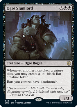 Ogre Slumlord (Commander 2020 Zendikar Rising) Damaged / Poor