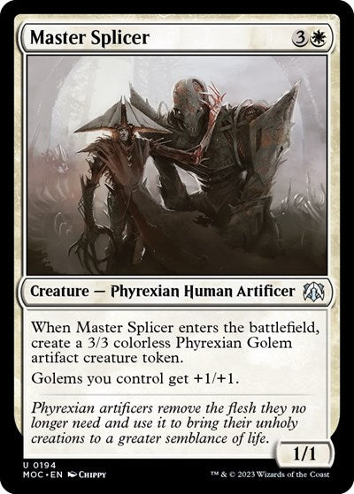 Master Splicer (Commander: March of the Machine) Light Play