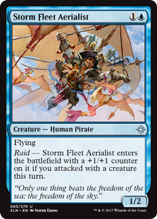 Storm Fleet Aerialist (Ixalan) Light Play