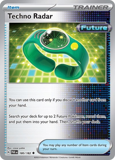 Techno Radar (Scarlet and Violet: Paradox Rift) Light Play