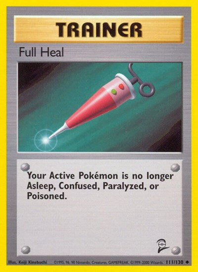 Full Heal (Base Set 2) Heavy Play