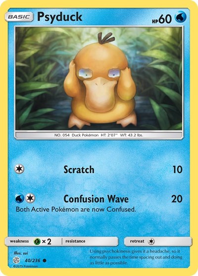 Psyduck (SM - Cosmic Eclipse) Light Play