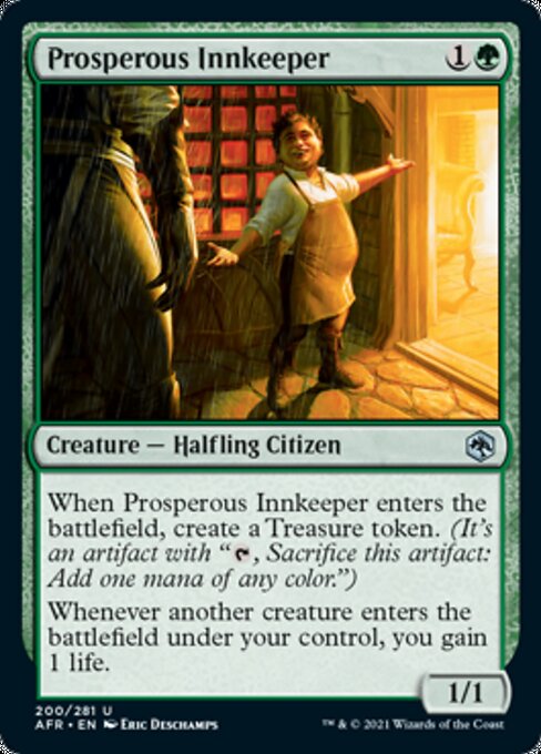 Prosperous Innkeeper (Adventures in the Forgotten Realms) Light Play