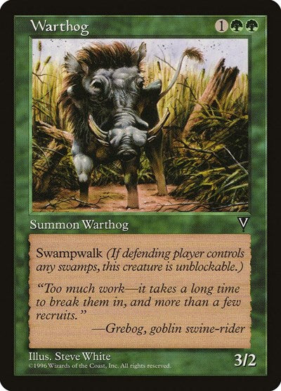 Warthog (Visions) Medium Play
