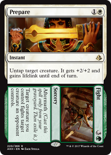 Prepare to Fight (Amonkhet) Medium Play