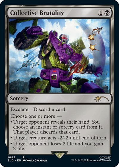 Collective Brutality (Secret Lair) Light Play Foil