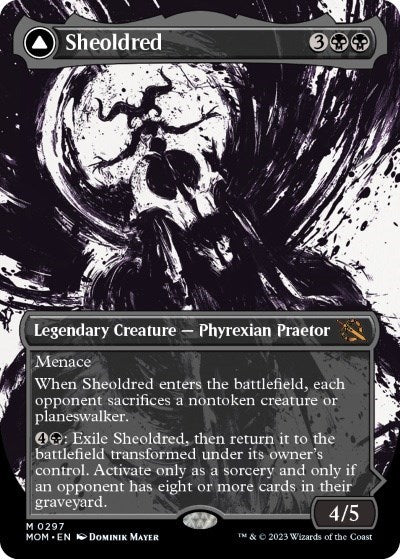 Sheoldred (Showcase) (March of the Machine) Medium Play Foil