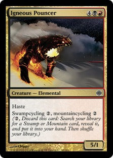 Igneous Pouncer (Alara Reborn) Light Play