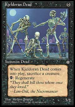 Kjeldoran Dead (Ice Age) Light Play