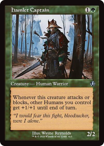 Hamlet Captain (Retro Frame) (Innistrad Remastered) Light Play