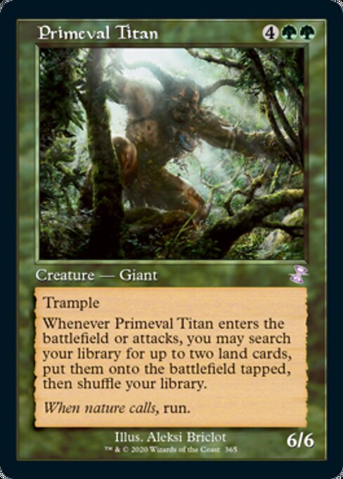 Primeval Titan (Time Spiral Remastered) Light Play