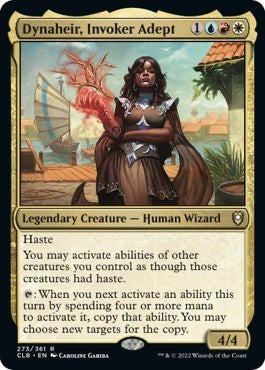 Dynaheir, Invoker Adept (Commander Legends: Battle for Baldur's Gate) Light Play