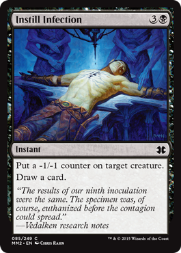 Instill Infection (Modern Masters 2015) Light Play Foil