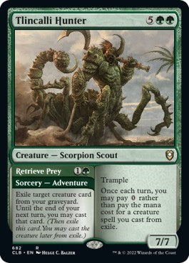 Tlincalli Hunter (Commander Legends: Battle for Baldur's Gate) Light Play