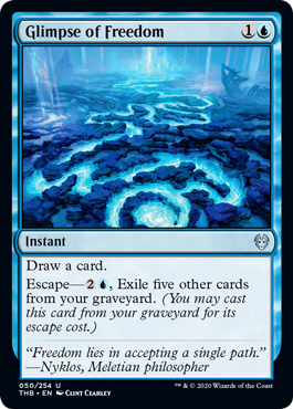 Glimpse of Freedom (Theros Beyond Death) Light Play Foil