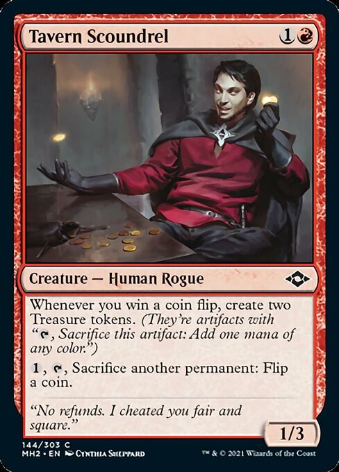 Tavern Scoundrel (Modern Horizons 2) Light Play Foil